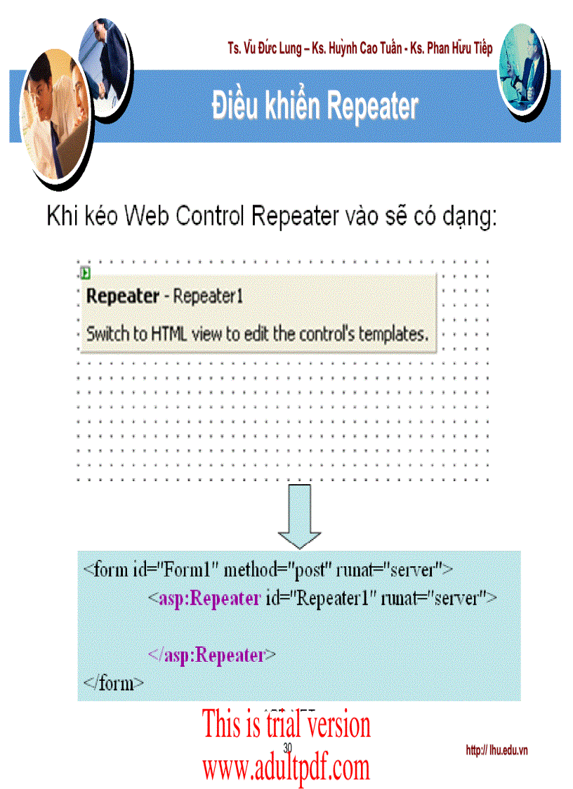image for page Điều khiển DataList