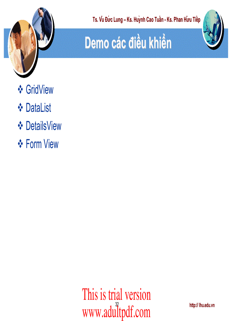 image for page Điều khiển DataList