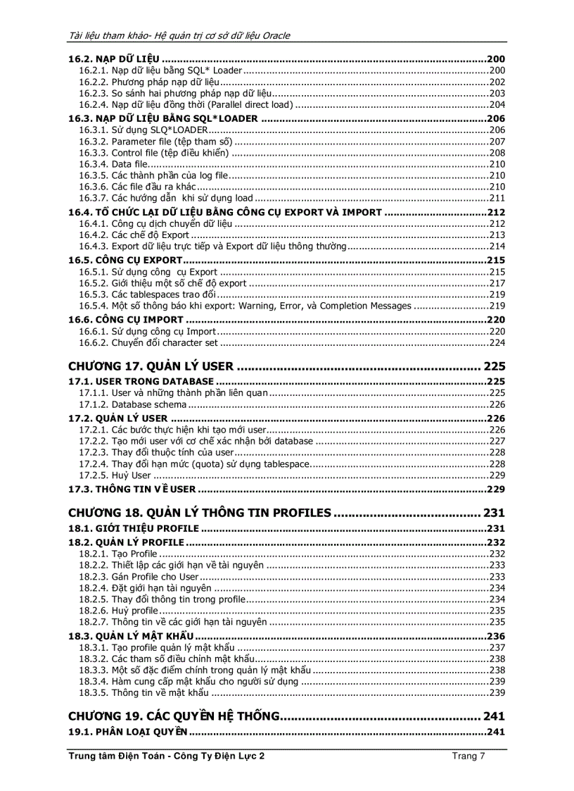 image for page Hệ quản tại cơ sở dữ liệu Oracle