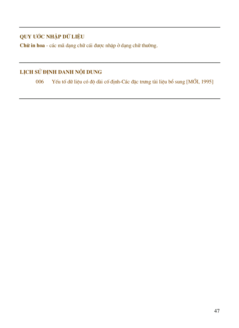 image for page Các mã cho vị trí 006 00