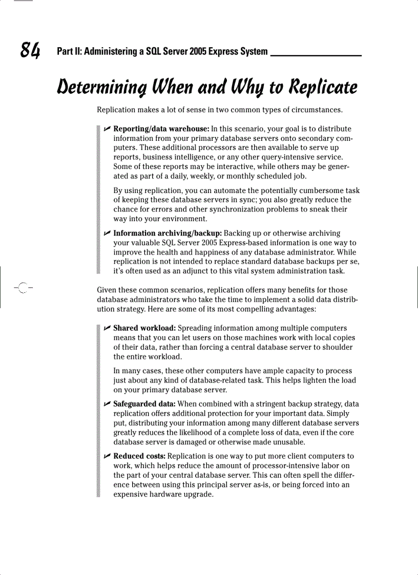 image for page Administering a SQL Server 2005 Express System