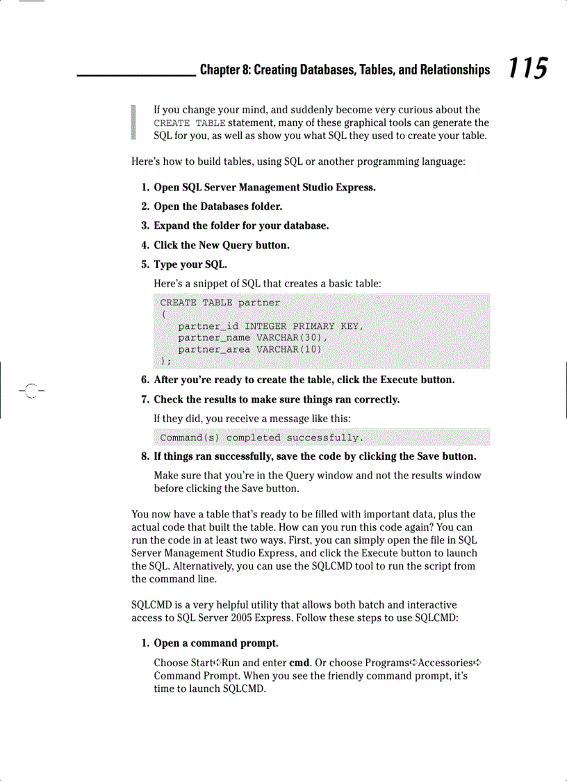 image for page Adding and Accessing a SQL Server 2005 Express Database