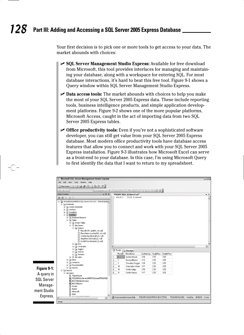 image for page Adding and Accessing a SQL Server 2005 Express Database