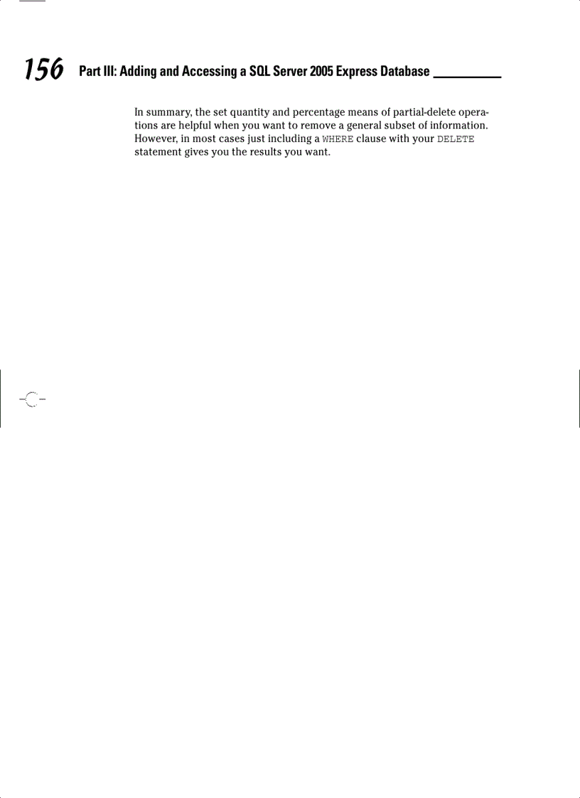 image for page Talking to a SQL Server