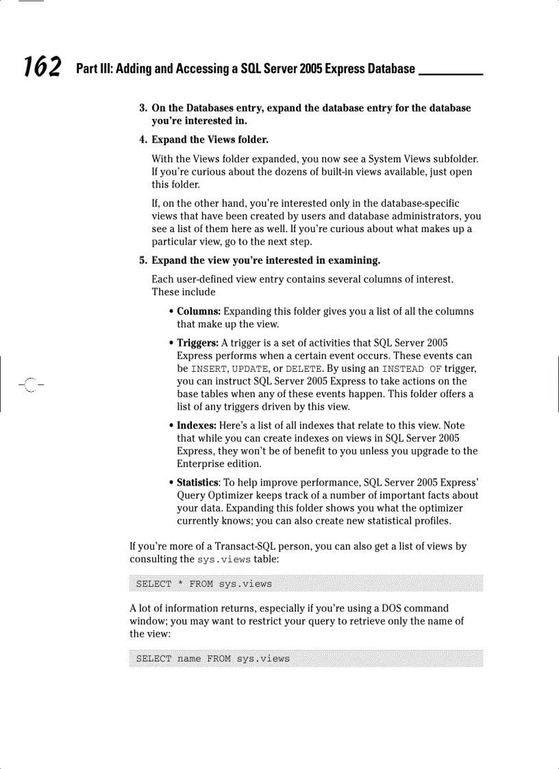 image for page Talking to a SQL Server