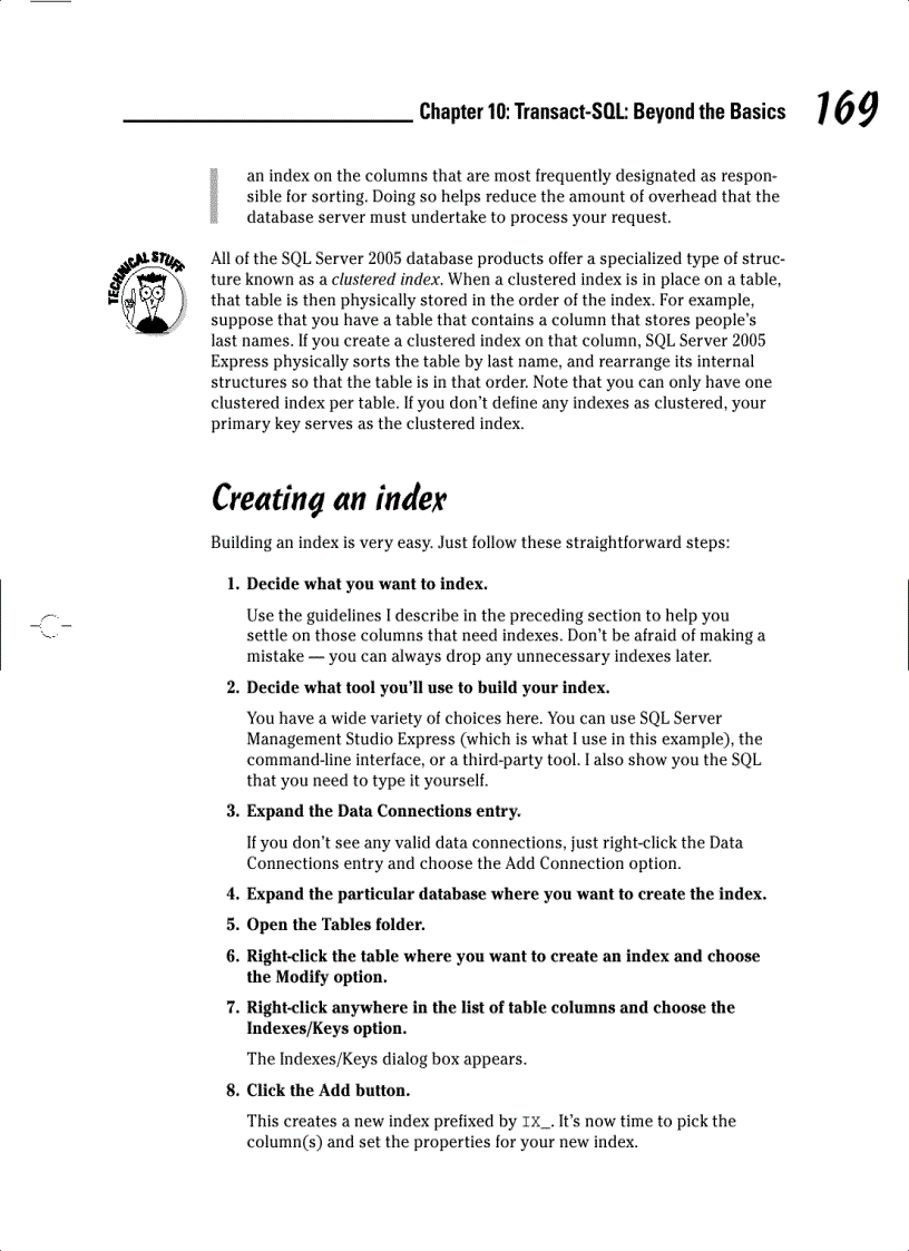 image for page Talking to a SQL Server