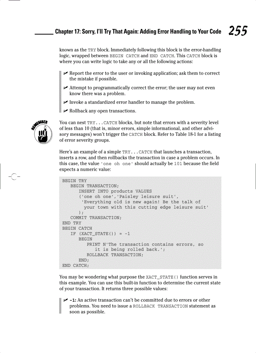 image for page Putting the Tools to Work Programming with SQL Server 2005 Express