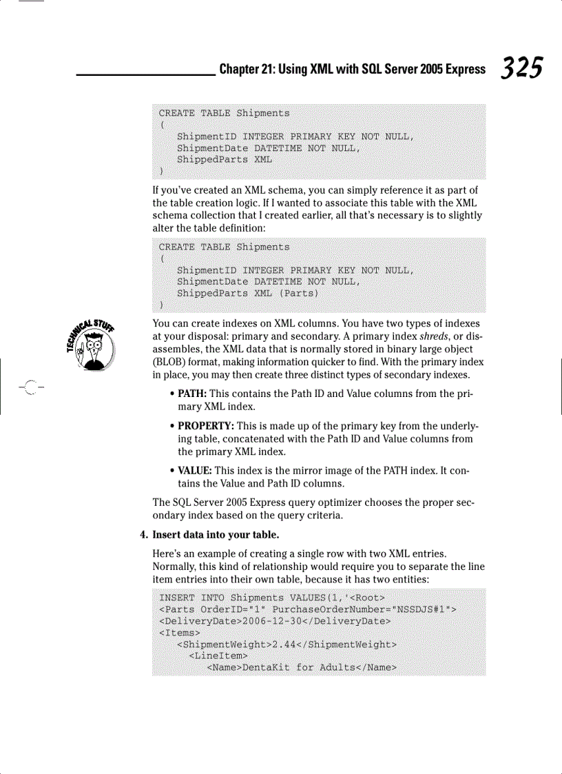 image for page Creating SQL Server 2005 Express Applications