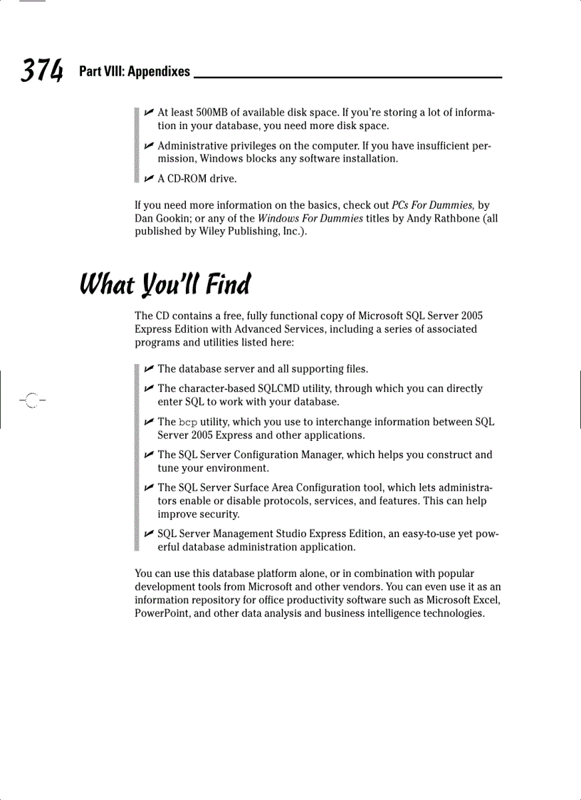 image for page Migrating to SQL Server 2005 Express