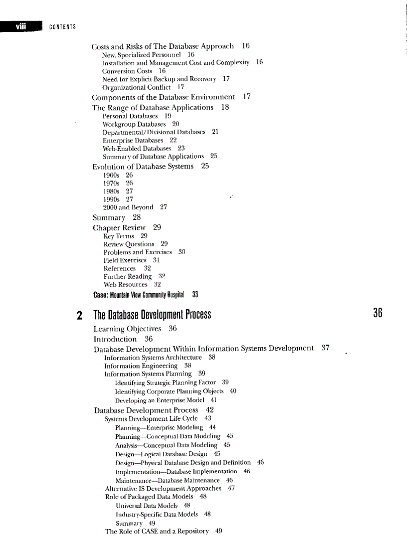 image for page Modern database management