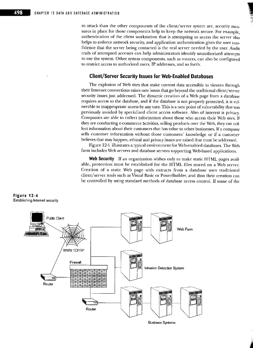 image for page Data and database administration
