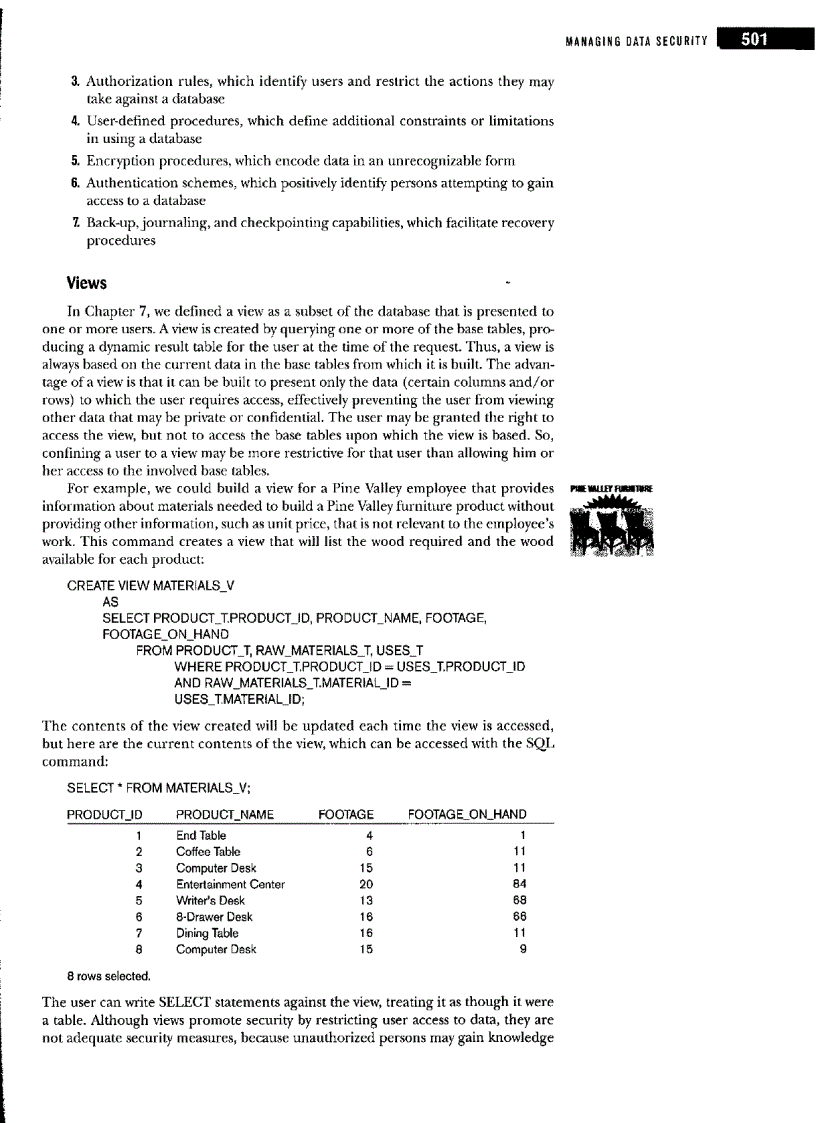 image for page Data and database administration