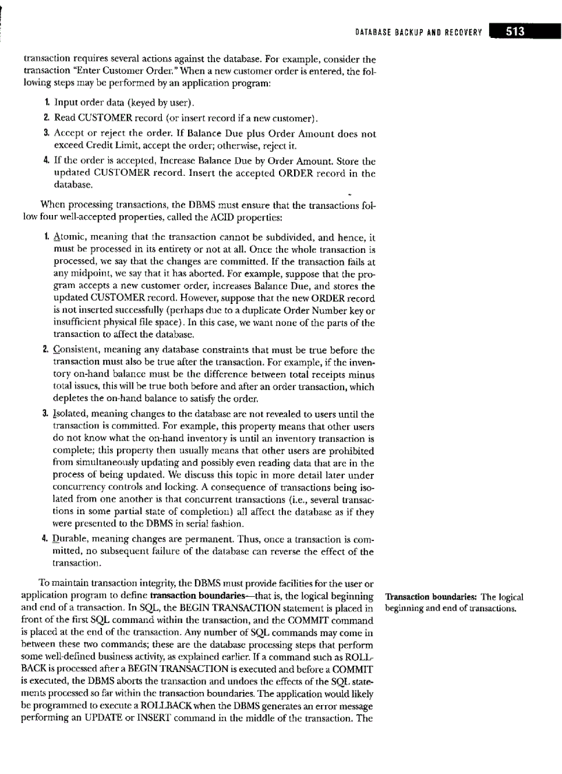 image for page Data and database administration