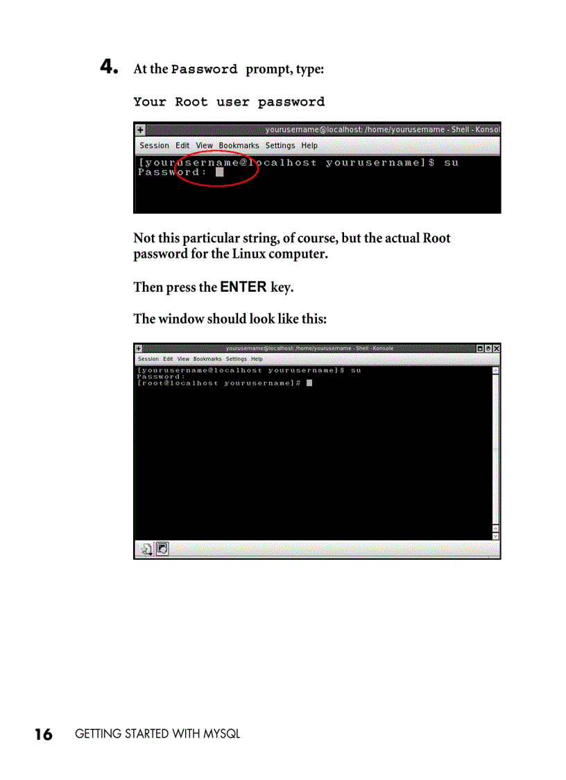 image for page In the Packages list check MySQL 4 0 15 1mdk