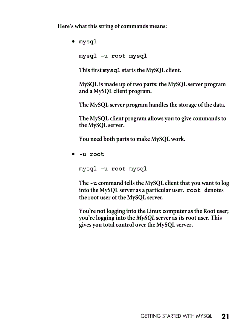 image for page In the Packages list check MySQL 4 0 15 1mdk