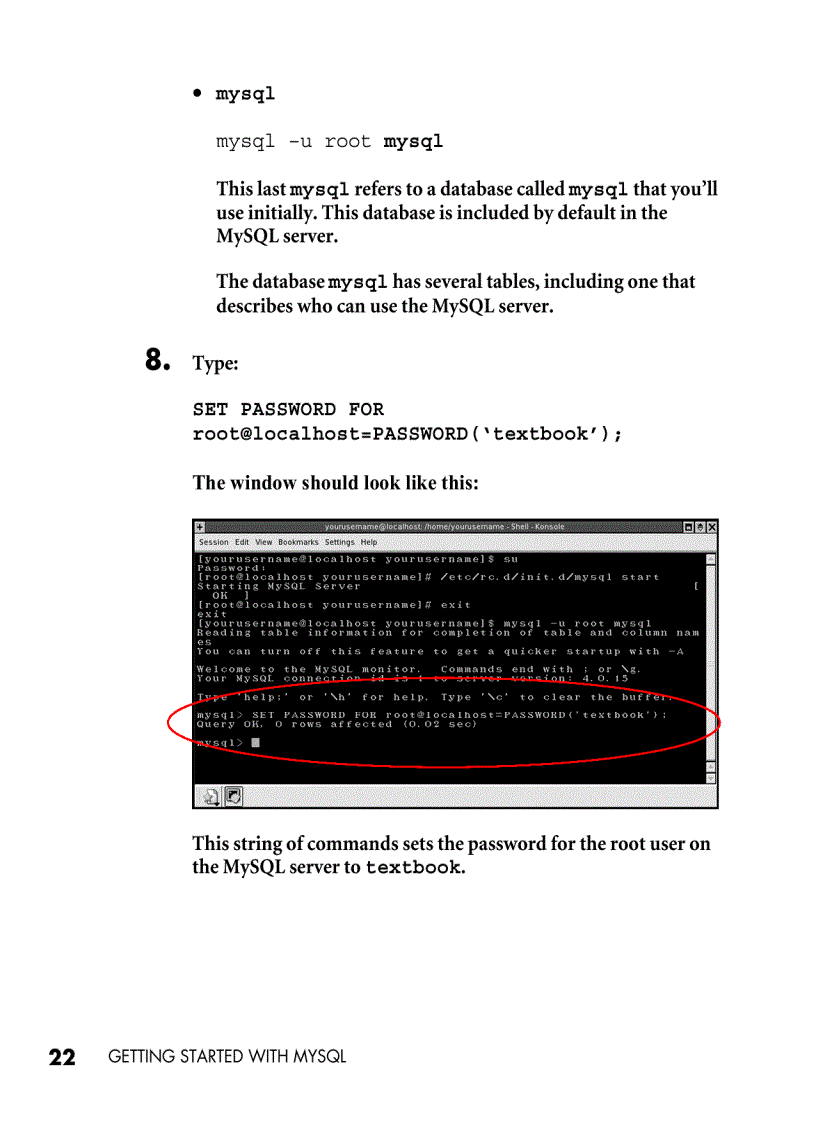 image for page In the Packages list check MySQL 4 0 15 1mdk