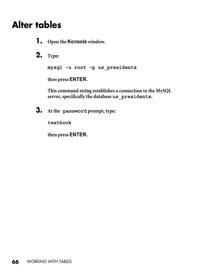 image for page Administering databases