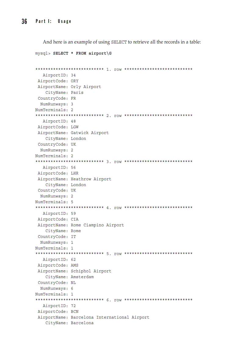 image for page A n I n t r o d u c t i o n t o M y S Q L