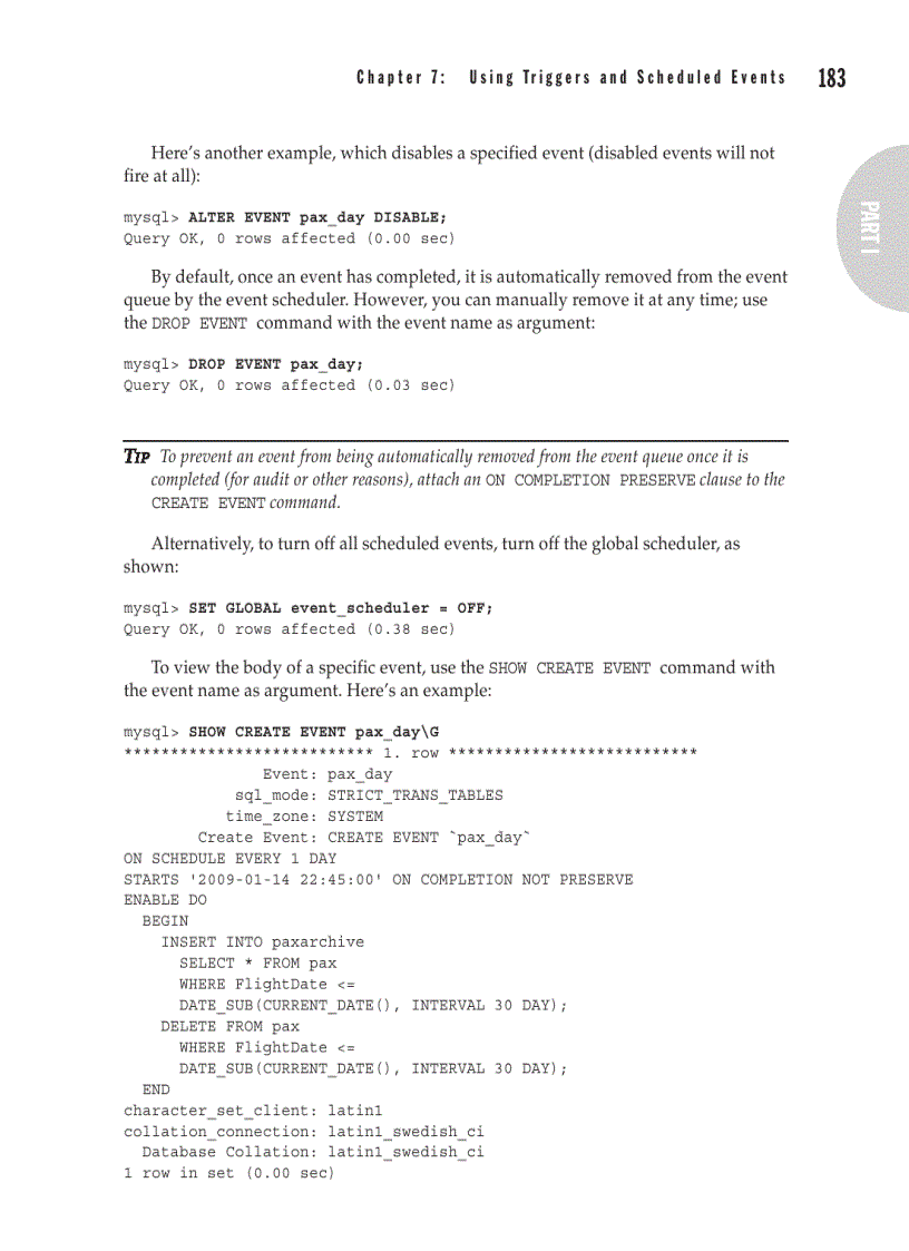 image for page U s i n g S t o r e d P r o c e d u r e s a n d F u n c t i o n s