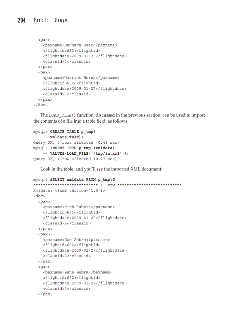 image for page Wo r k i n g w i t h D a t a i n D i f f e r e n t F o r m a t s