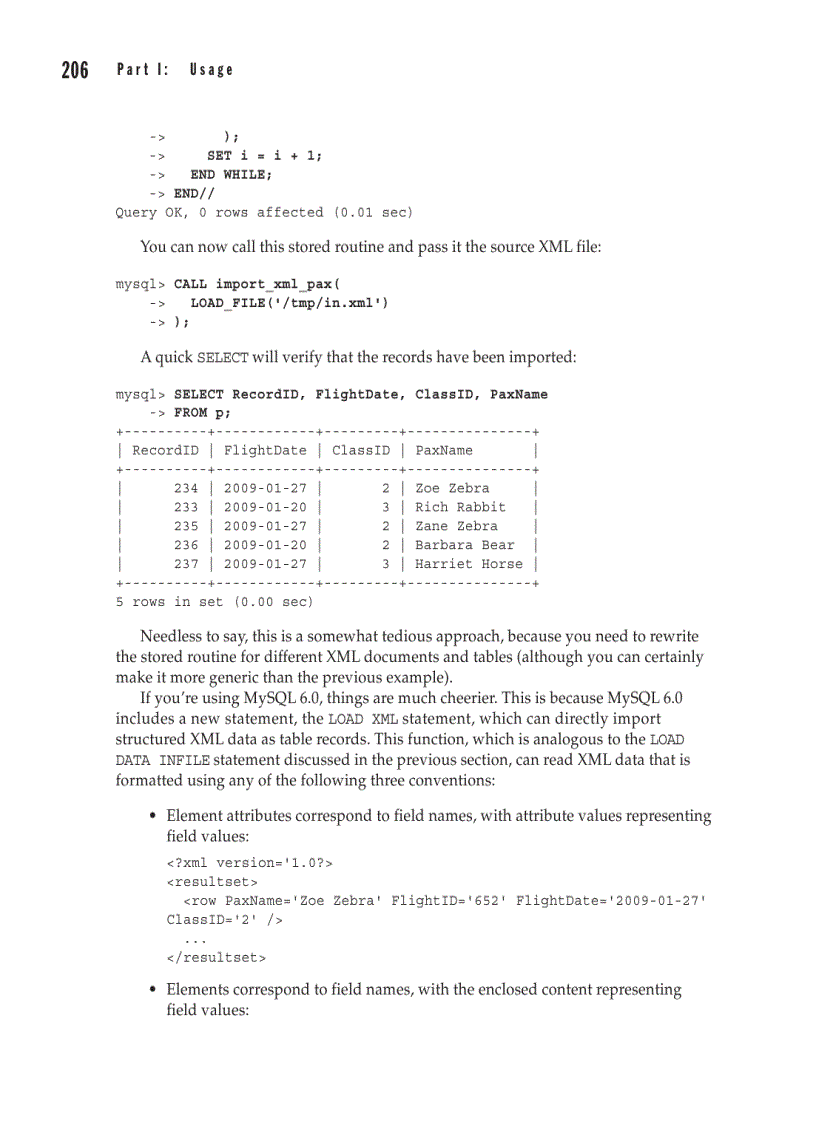 image for page Wo r k i n g w i t h D a t a i n D i f f e r e n t F o r m a t s