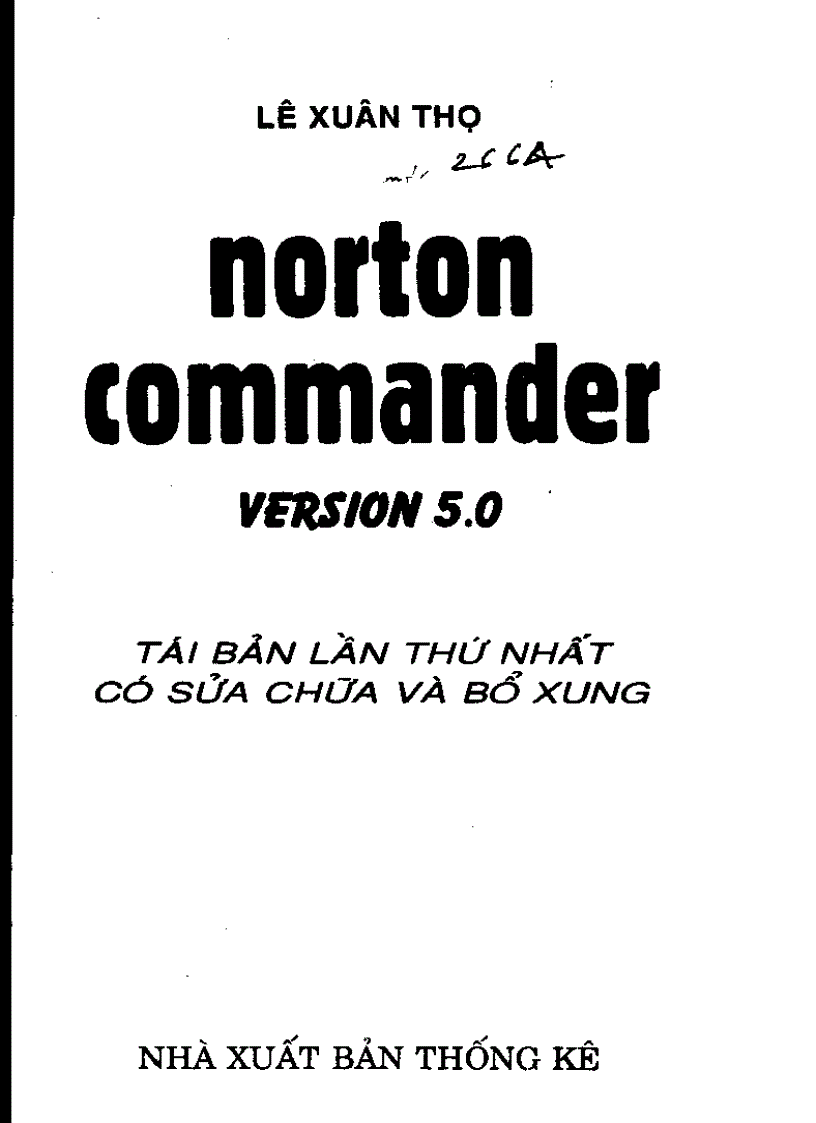 image for page Norton commander version 5 0
