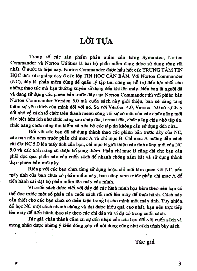 image for page Norton commander version 5 0