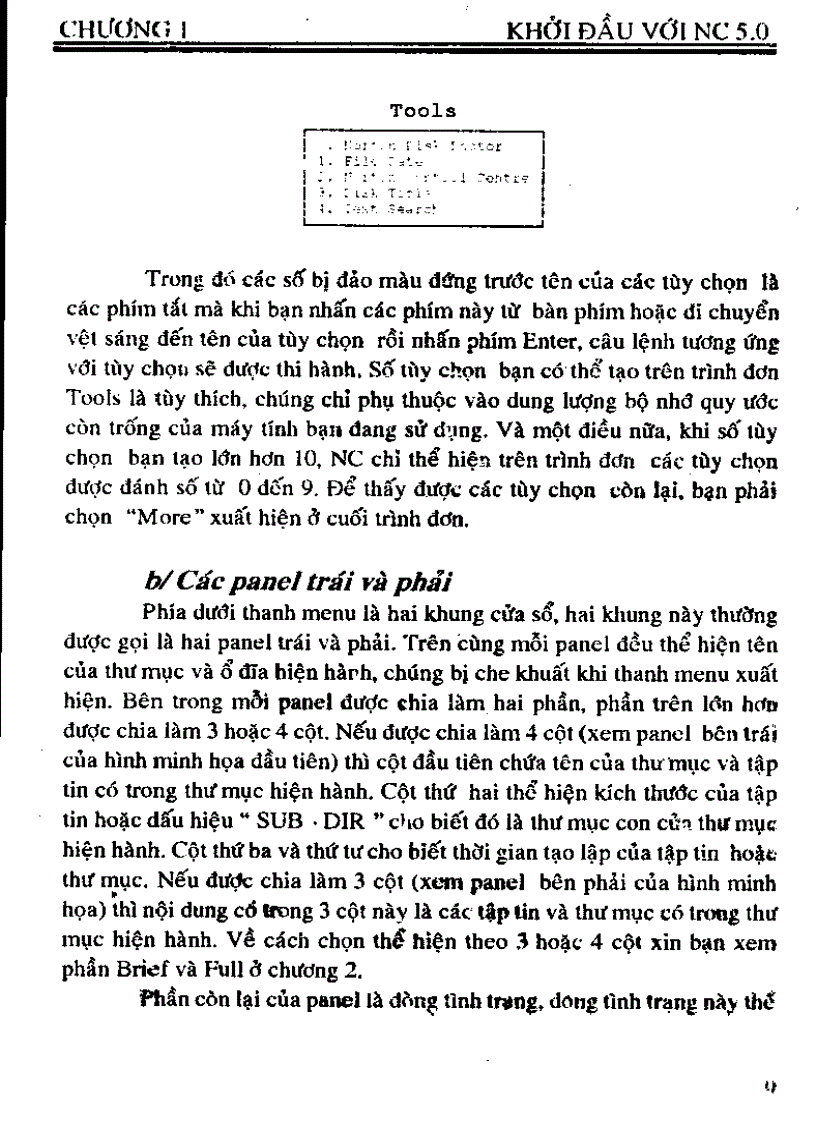 image for page Norton commander version 5 0