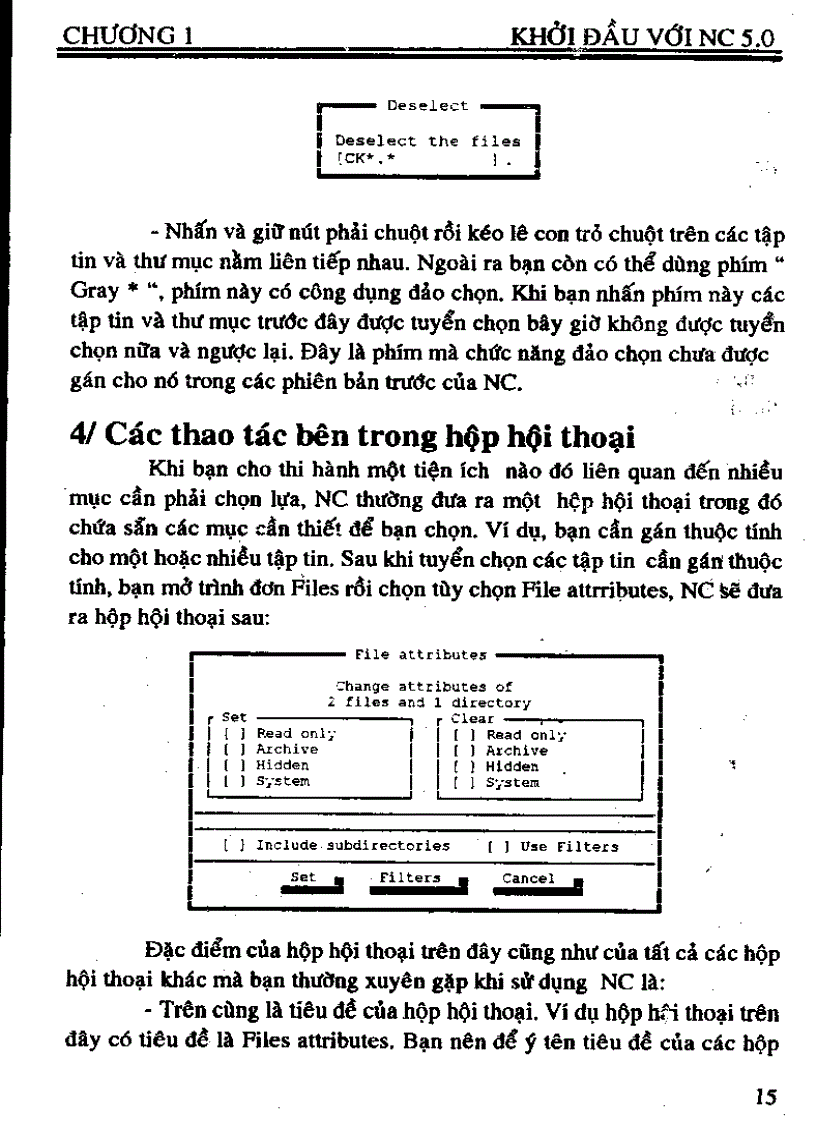 image for page Norton commander version 5 0