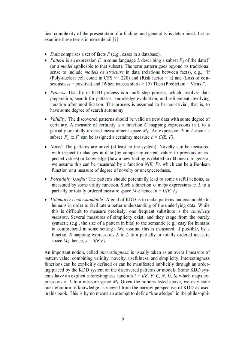 image for page Introduction to knowledge discovery and data mining