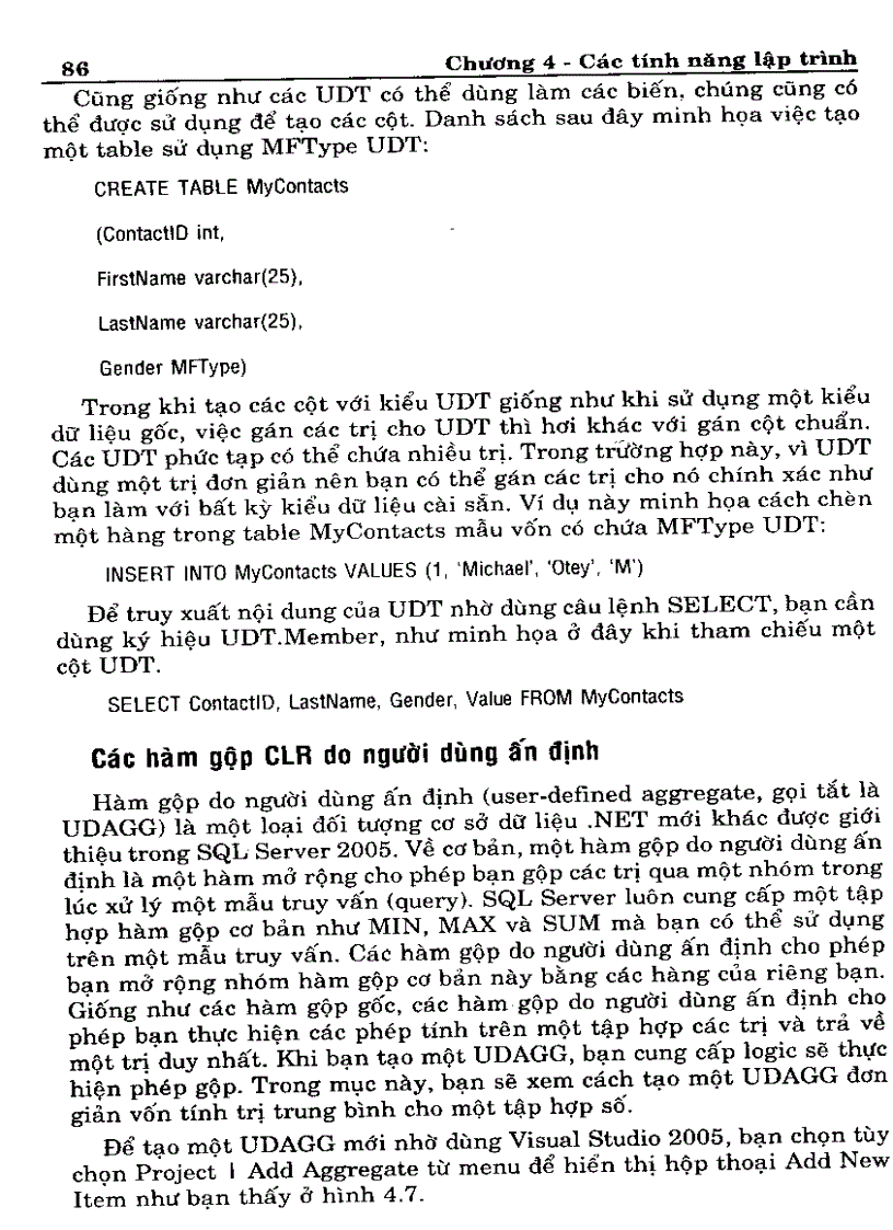 image for page Các tính năng lập trình