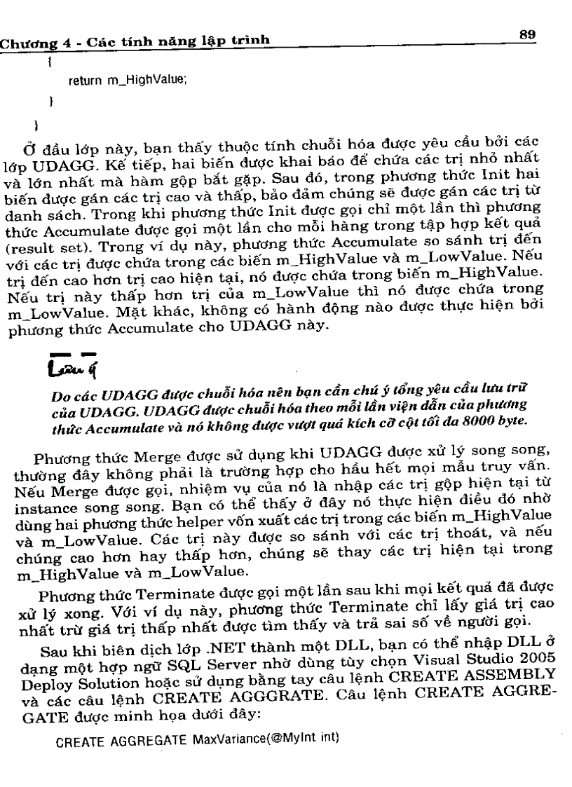 image for page Các tính năng lập trình