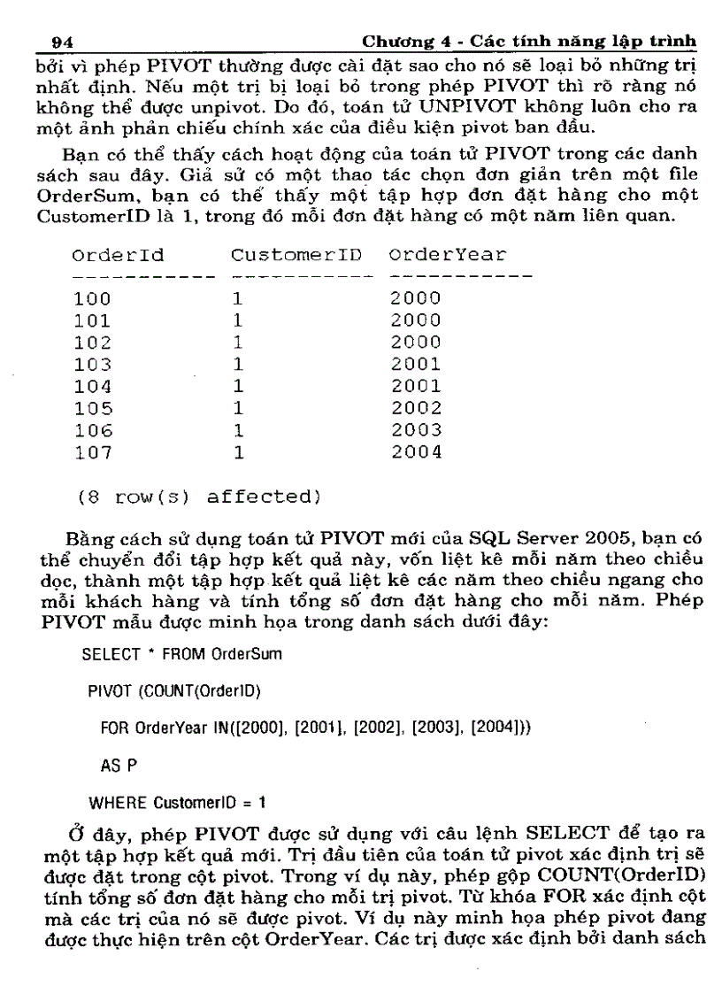 image for page Các tính năng lập trình