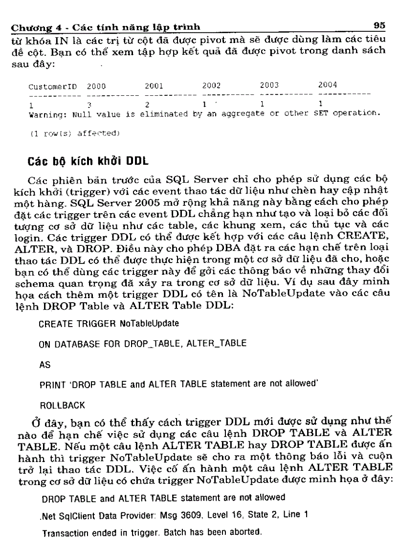 image for page Các tính năng lập trình