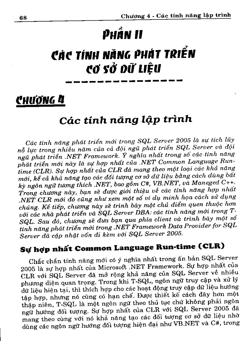 image for page Tính khả dụng và các tính năng phục hồi