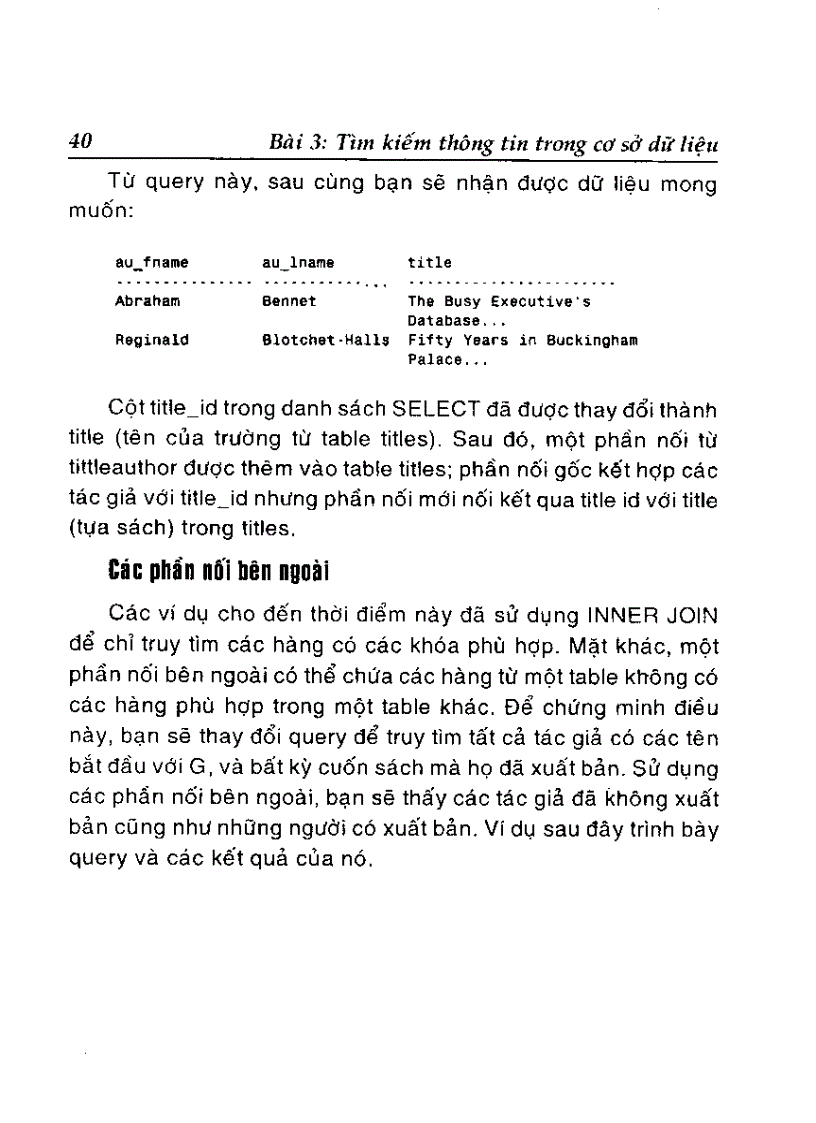 image for page Tìm kiếm thông tin trong cơ sở dữ liệu