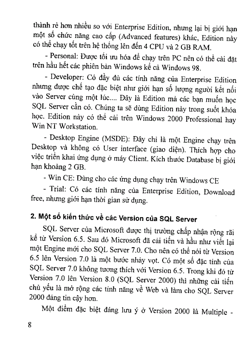 image for page Tự học SQL server 2000