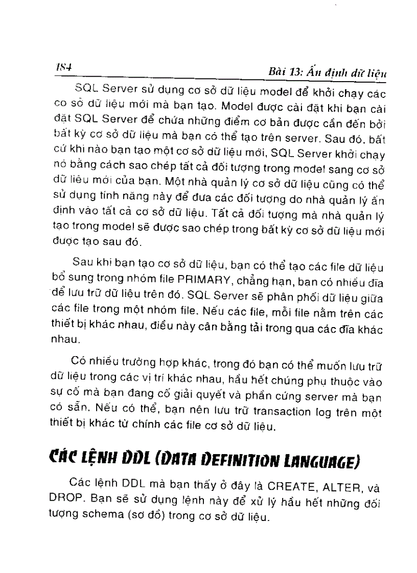 image for page Ấn định dữ liệu