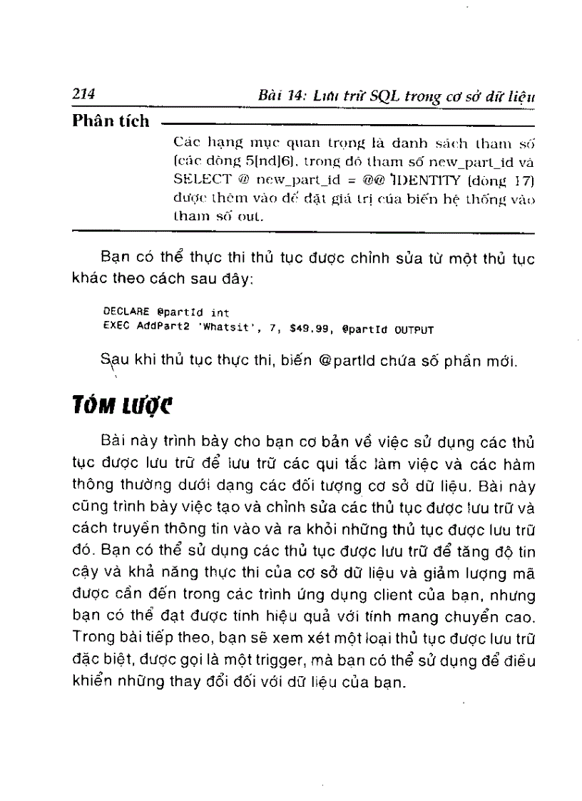 image for page Lưu trữ SQL trong cơ sở dữ liệu