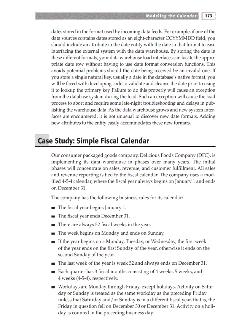 image for page Modeling the Calendar