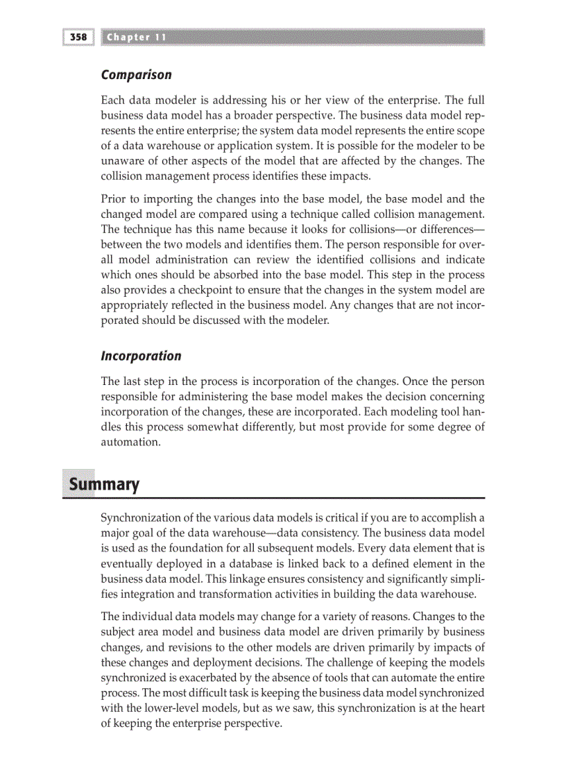 image for page Maintaining the Models