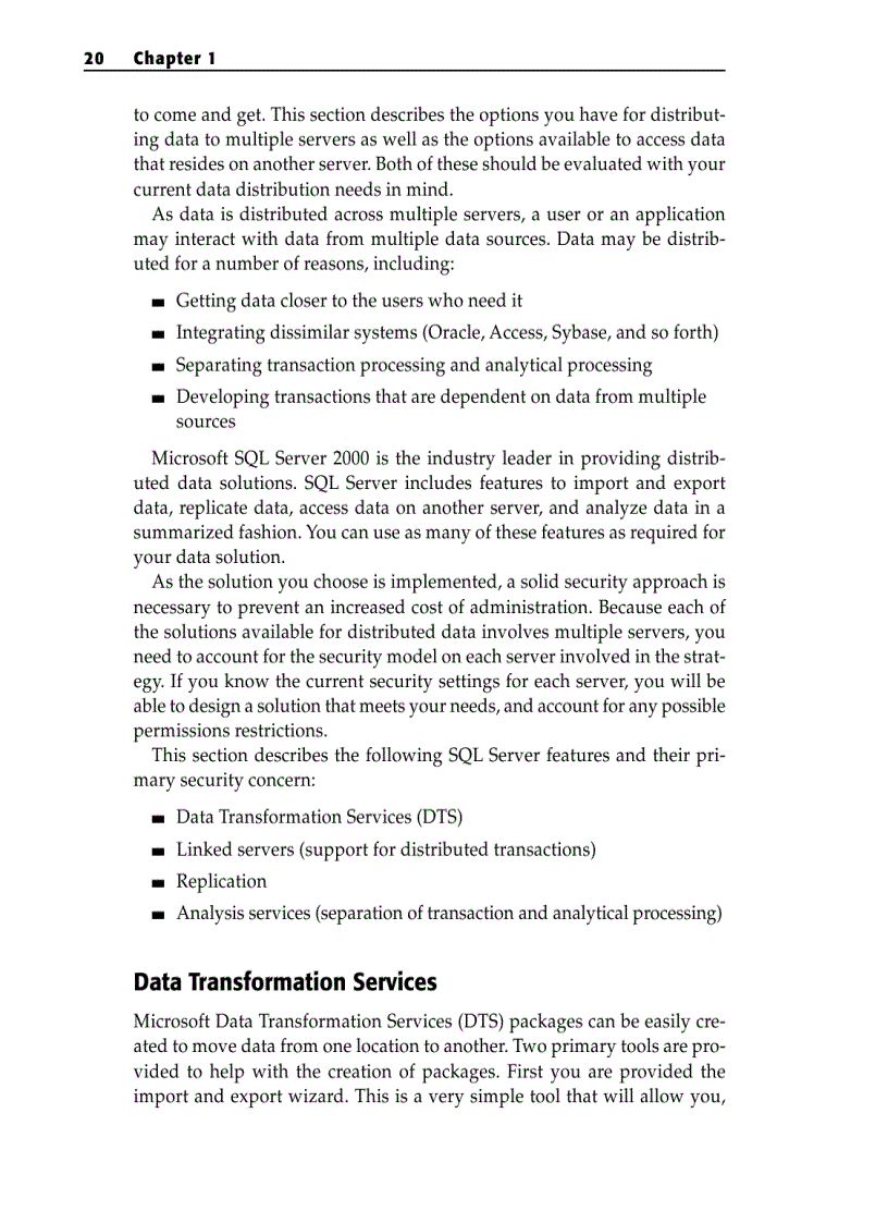 image for page Introducing SQL Server Security
