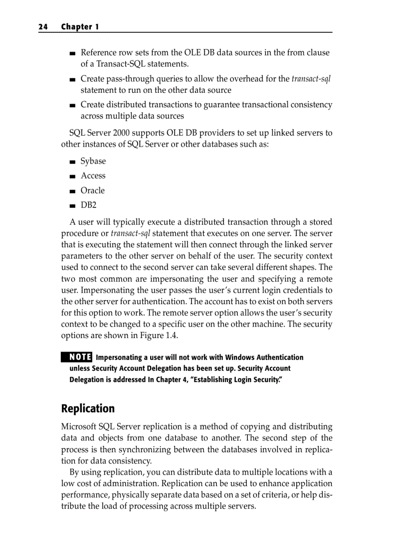 image for page Introducing SQL Server Security