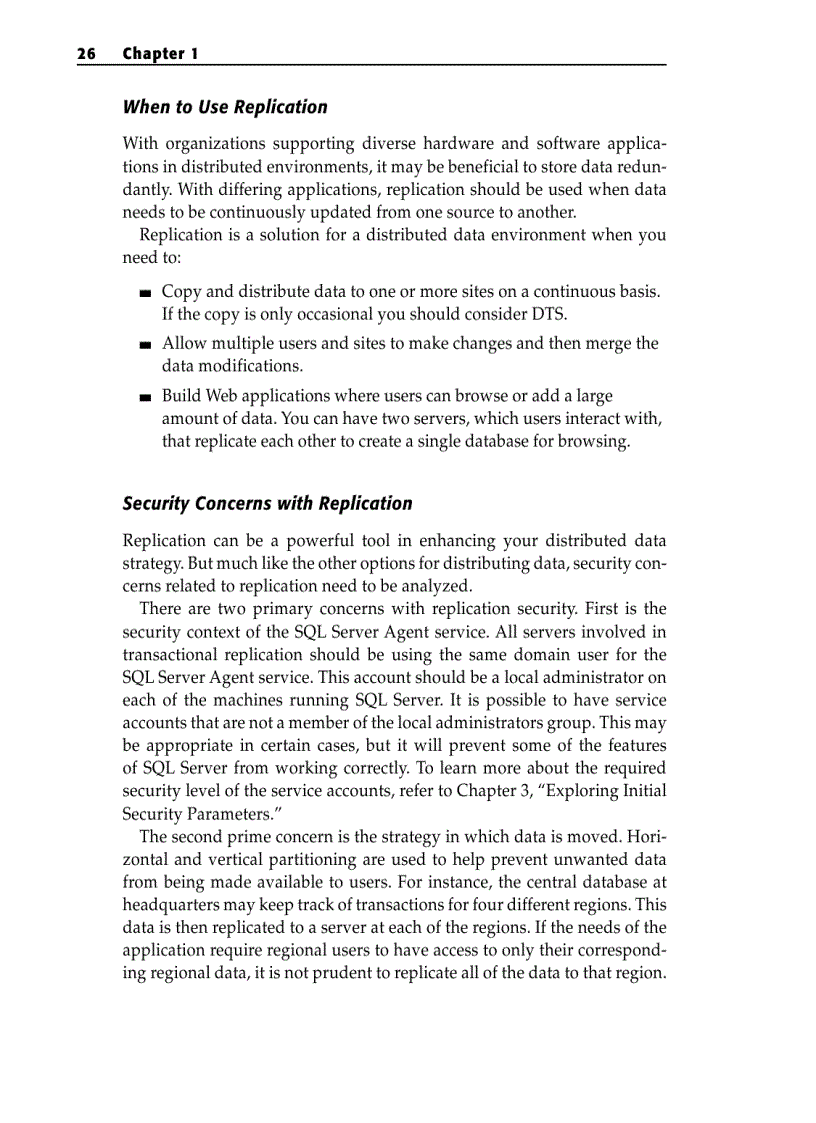 image for page Introducing SQL Server Security