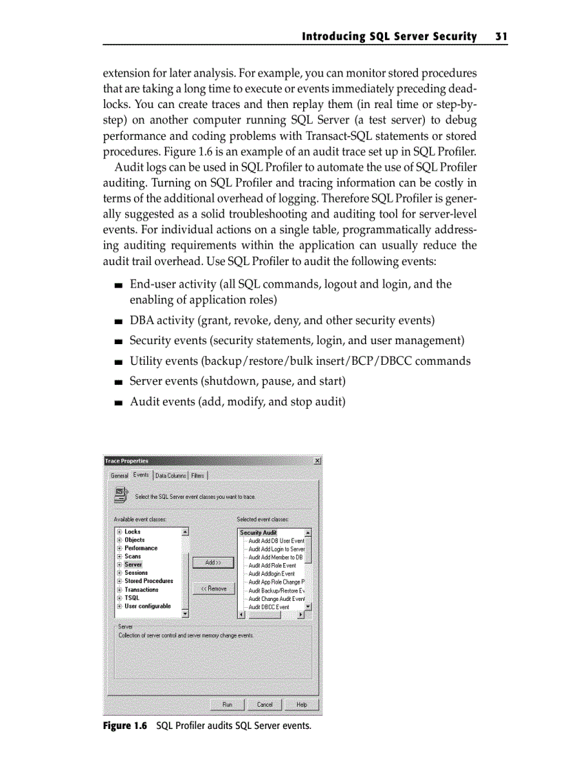 image for page Introducing SQL Server Security