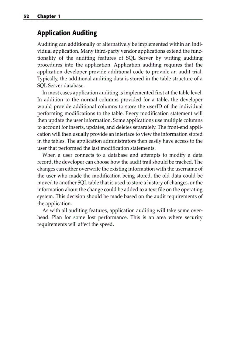 image for page Introducing SQL Server Security