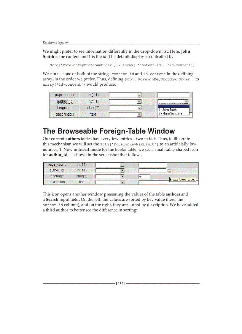 image for page Relational System