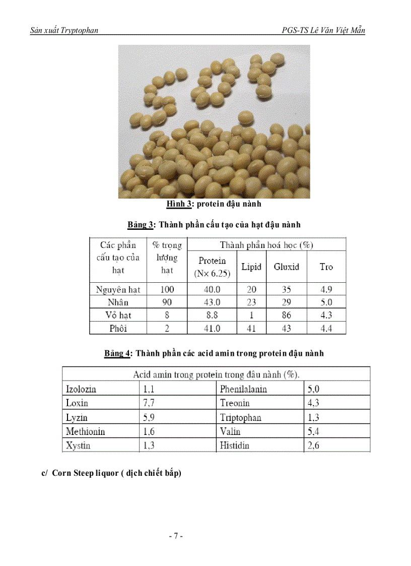 image for page Công nghệ lên men sản xuất Tryptophan