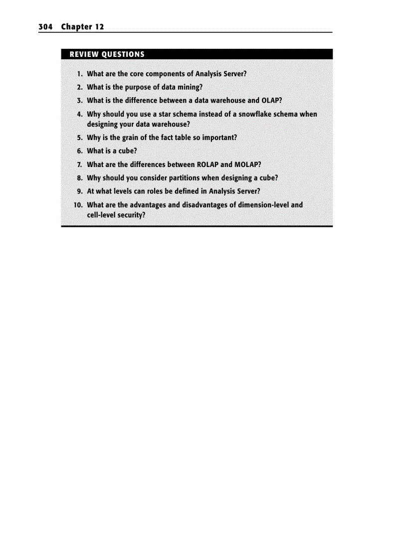 image for page Exploring Analysis Services Security