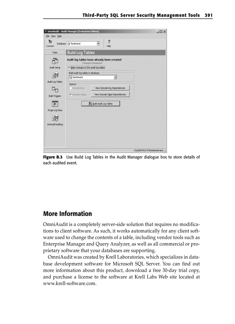 image for page Third Party SQL Server Security Management Tools